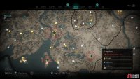 The location of each of the Warpath objectives at Afalvant Myla, Drekathorp, and Jofurrsmida.