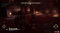 You can parry or block Faravid’s regular yellow or orange strikes.