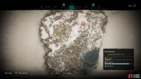 The location of Ymir’s Blood Stone 8, north of the Serpent’s Tree.
