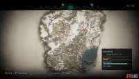 The location of Ymir’s Blood Stone 7, north of the Serpent’s Tree.