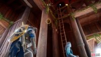 Climb up the ladder to find the chest containing the Ymir’s Blood Stone.