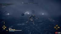 Wait until the last moment to dodge objects from Werewolf attacks.