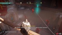 You’ll need to assassinate the bishop from above, or fight them all on the ground.