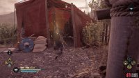 you’ll find a chest in one of the red tents in the enemy camp.