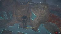 You’ll need to move the movable rocks so the symbol is unbroken