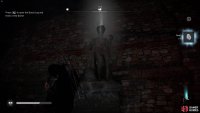 You’ll find the artifact atop a statue in the basement.
