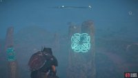 then climb up onto it and adjust your vision until the knotwork is complete!