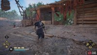 The second key is near the lumbermill area. 