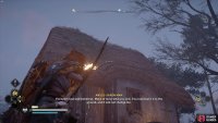 First, set the Monk’s house on fire. 