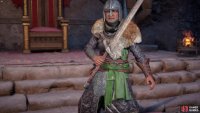In the fortress you’ll find the champion wielding Saint George’s Holy Sword.
