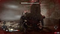 During the charge attack, the bear will try to lunge and bite at you.