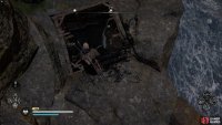 You’ll need to explode the breakable floor covering to reach the map.