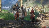 speak to the dwarves to begin the mystery.