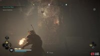 then follow the mine shaft tunnels north to reach the cursed symbol.