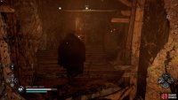 use an oil pot to break through the entrance to reach the chest.