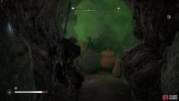 you’ll need to travel quickly through this poisonous gas to avoid taking too much damage.