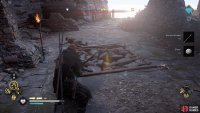 you’ll need to blow up a stone cover blocking a hole where you’ll find the chest.