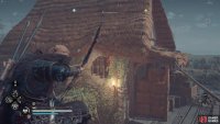 You’ll need to grab the key from the building at the edge of the lake.