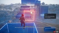 which are red moving blocks that’ll cause desynchronization if you hit one.