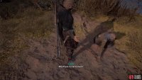 You’ll find the lame man just off of the path that heads down the hill