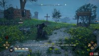 First you’ll want to take out the wolves surrounding the area.