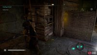 You can then find the chest behind the moveable shelf.