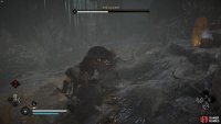 Parrying his attacks will keep you safe and give you the opportunity to counterattack!