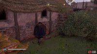 you’ll be able to find an ingot in a chest within a guarded house. Head round the back to use the windows to gain access secretly!