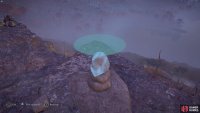 With the third, you’ll want to rotate the rock and carefully balance it vertically on top of the other rocks.