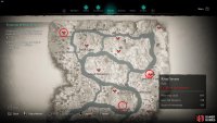 Severn Outpost is at the northwestern most point of the map