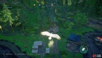 and you’ll need to use the Power of the Raven to fly up onto the platform where its found.