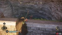 He’s guarded by enemy soldiers so you may need to sneakily assassinate him to avoid conflict.
