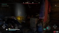 The chest can be found on the platform across the rope. 