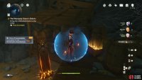 The cannonball can be found up the stairs, near the common chest.