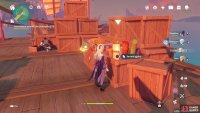 then investigate the crates. 