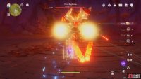 The Boss will fire a barrage of projectiles like a Sub Machine Gun, keep dodging to the side