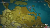 The best way to get to the East Bishui Plain Fishing Point is by taking the waypoint in the northeast of Minlin.