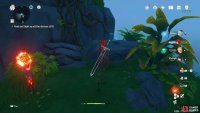 Echoing Tale 16: This Tale can be found on the small island northeast of Broken Isle, on a ledge by a flame torch.