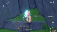 Wait for the Seelie to approach the statue and it will turn into a chest!