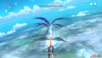 Hold down the attack button and keep shooting Stormterror to deplete his HP.