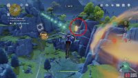 Pass around the side of the first Wind Breaker to find the 1st Insignia