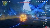the boss will shoot out two barrages of homing icicles from each tendril.