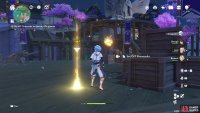 Set off the fireworks in front of the statue to distract the guards