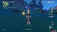 Collect the Scroll from the center of the statues