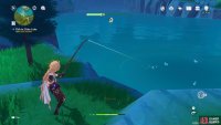 To fish efficiently, you’ll need to stay within the tension gauge until the hook icon is full. 