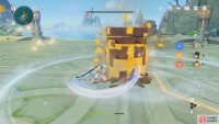 when the Boss has almost been defeated, you’ll need to destroy three pillars or it will regenerate health.