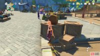 Finally, wait behind the crates until he&rsquo;s finished speaking.
