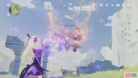 you can knock it down if you hit its core with a charged strike