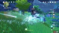 then defeat the enemies above the gate. 