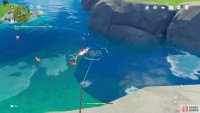 If you try to catch a fish with the wrong bait, they’ll check it out by going over to the bait, before swimming away.
